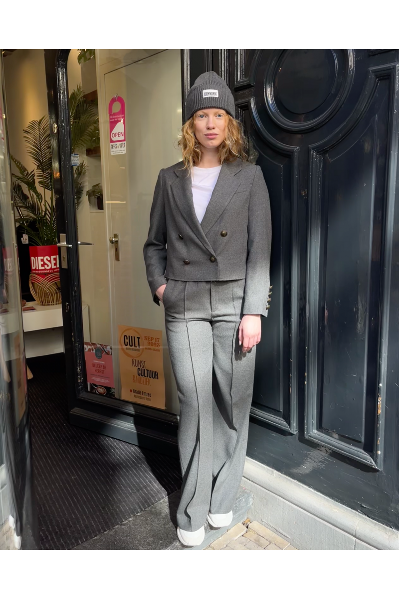 Drykorn Pantalon Earn Grey 6310