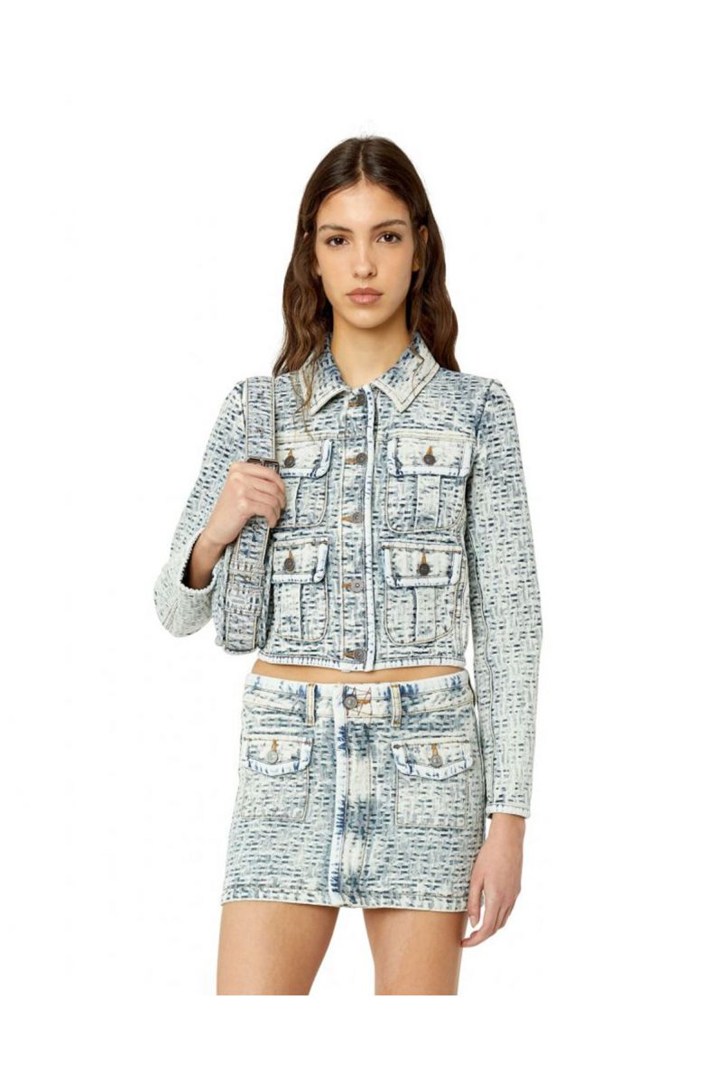 Diesel Jacket DE-Slimmy-Fsb Light Blue