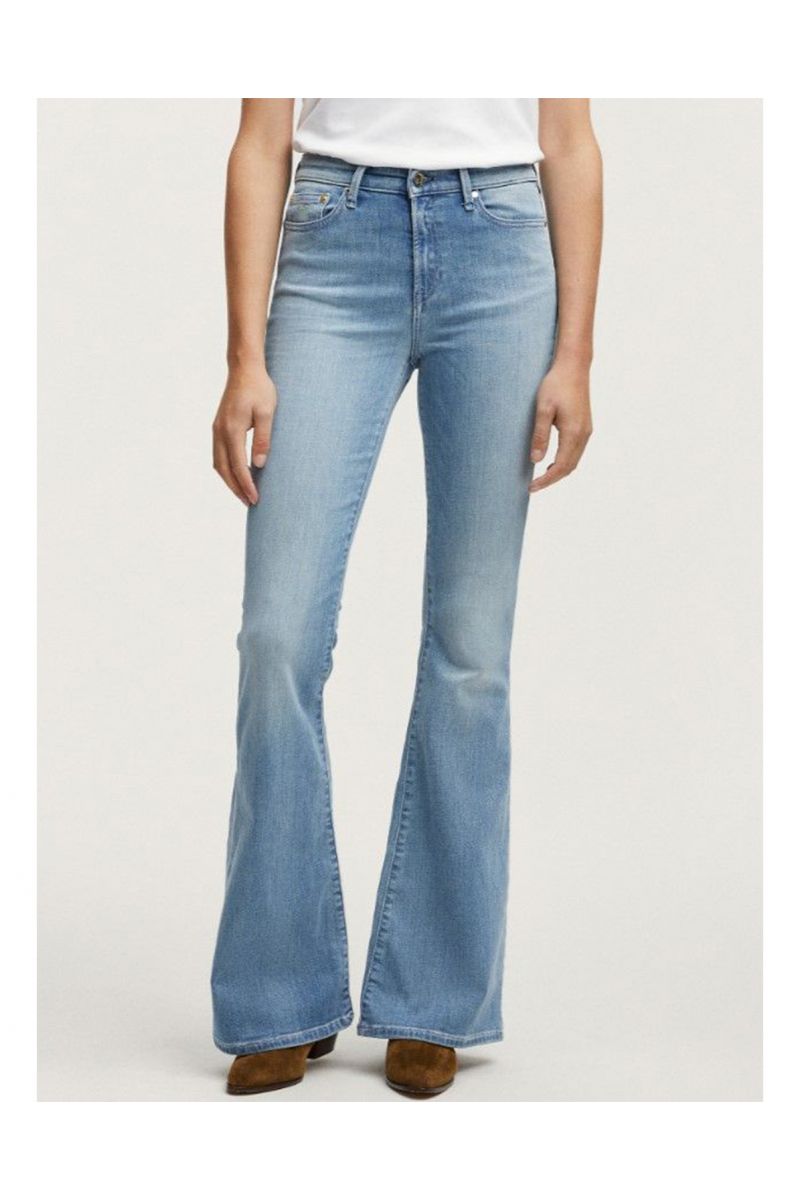 Jane High Rise Raw Hem Flare – Fitted To A Tee