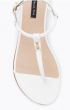  Patrizia Pepe   Leather Sandal White