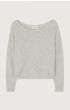 American Vintage Trui Dam225 Heather Grey