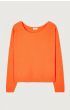 American Vintage Trui Dam225 Fluor Oranje