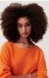 American Vintage Trui Dam225 Fluor Oranje