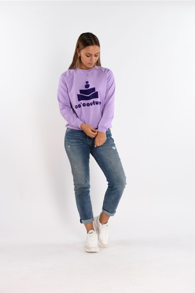 Co'Couture New Coco Sweat Lavender