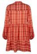 Iconic27 Wide Dress Red Check