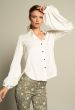 Iconic27 Pof Blouse Off White