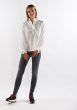 Co'Couture Callum Pintuck Frill Shirt White