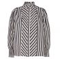 Co'Couture Odine Stripe Shirt Black