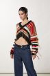 Patrizia Pepe Multicolor Cropped Sweater