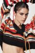 Patrizia Pepe Multicolor Cropped Sweater
