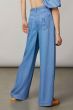 Patrizia Pepe Flared Pants Blue