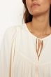 Second Female Leila Blouse Pearled Ivory