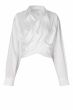 Second Female Closa Wrap Shirt White