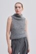 Second Female Kinne Knit Vest Grey