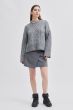 Second Female Dia Knit Grey Melange