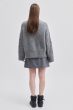 Second Female Dia Knit Grey Melange