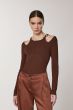Patrizia Pepe Chain-Detail Sweater 