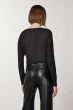 Patrizia Pepe Viscose Sweater Black