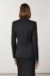 Patrizia Pepe One-button Flannel Jacket