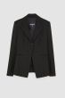Patrizia Pepe One-button Flannel Jacket