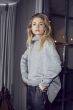 Co'Couture Maja Roll Knit Grey