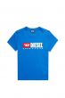Diesel T-Shirt T-Sli-Div Blue