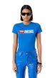 Diesel T-Shirt T-Sli-Div Blue