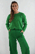 Co'Couture Flash Wide Pant Green