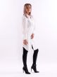 Co'Couture Collie Puff Shirt Dress White