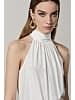 Patrizia Pepe Top Sand White