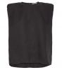 Co'Couture Luka Box Shoulder Top Black