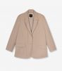 Alix The Label Stretch Blazer Sand