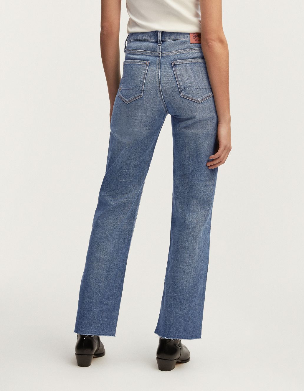 Denham Jeans Bardot Wide AMW Blue
