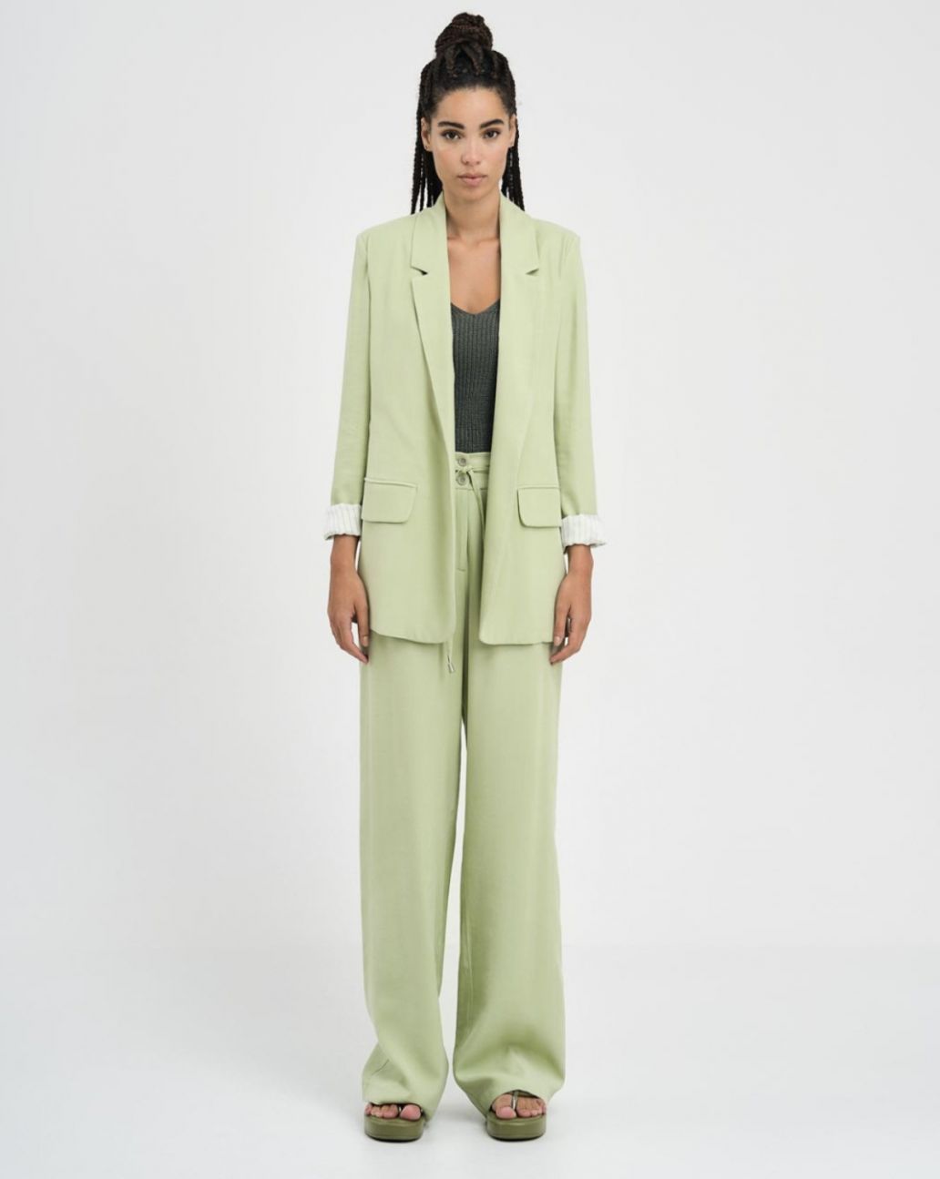 Access Blazer with pockets Teal 