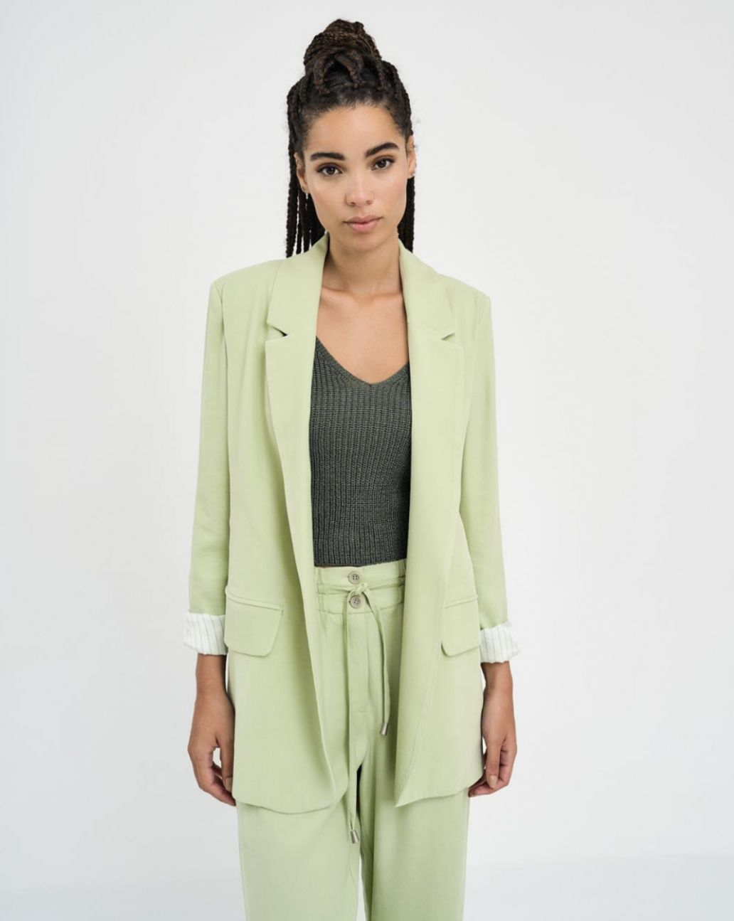 Access Blazer with pockets Teal 