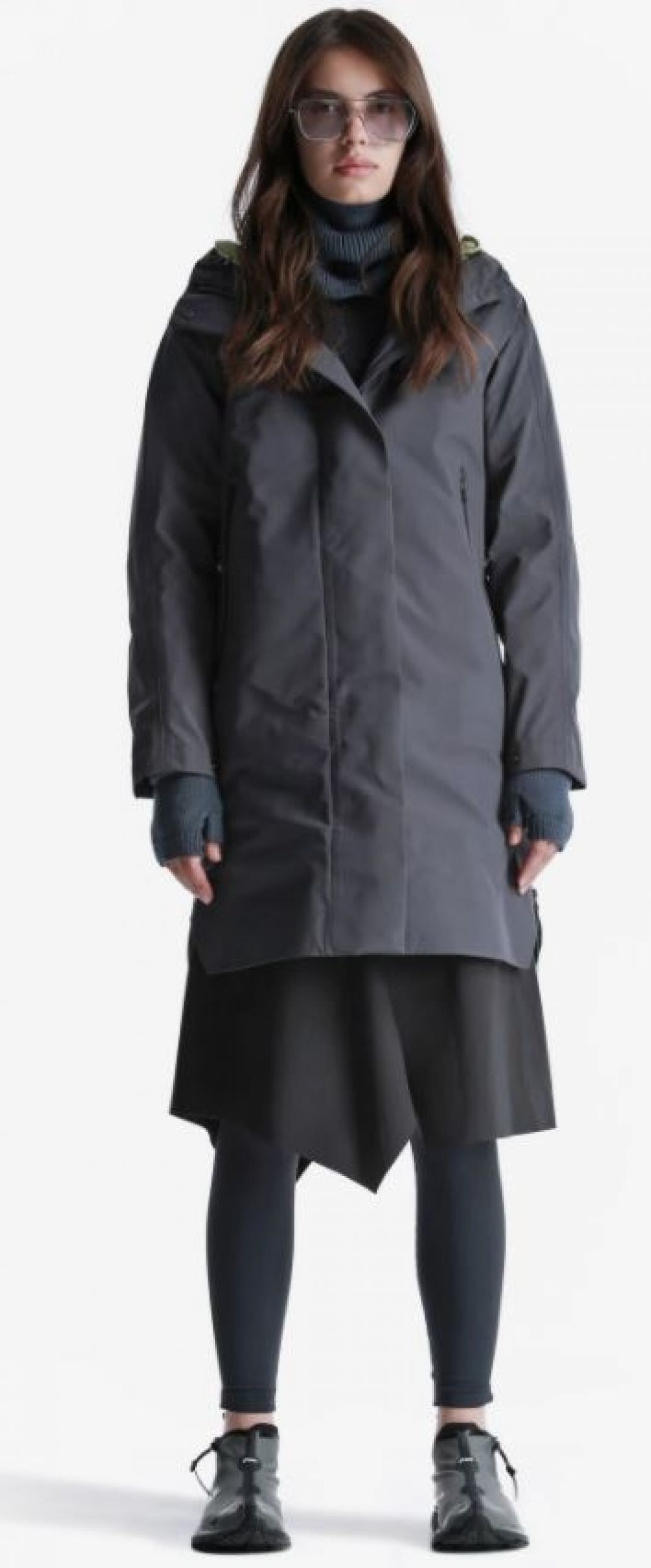 Krakatau Liner Parka QW344-2 Planck Dark Grey