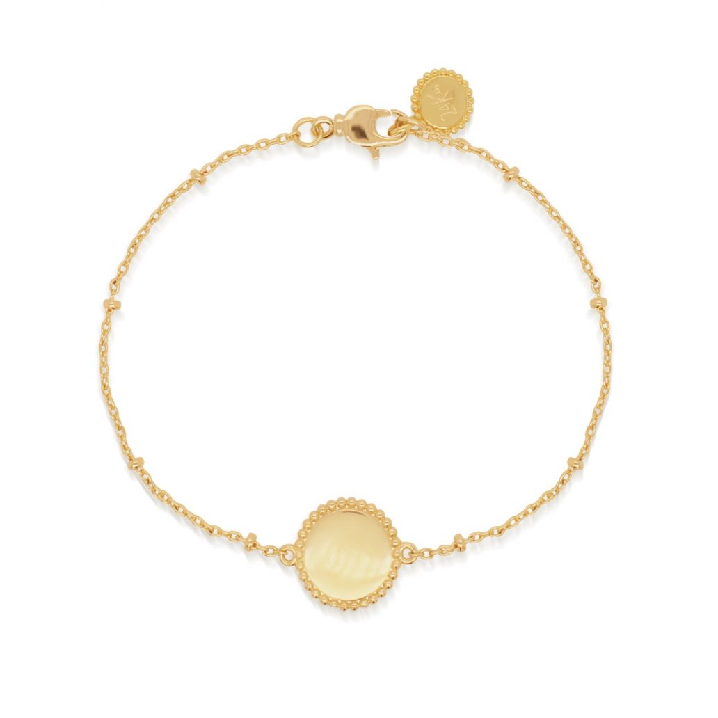 24Kae Bracelet With Coin 22415Y