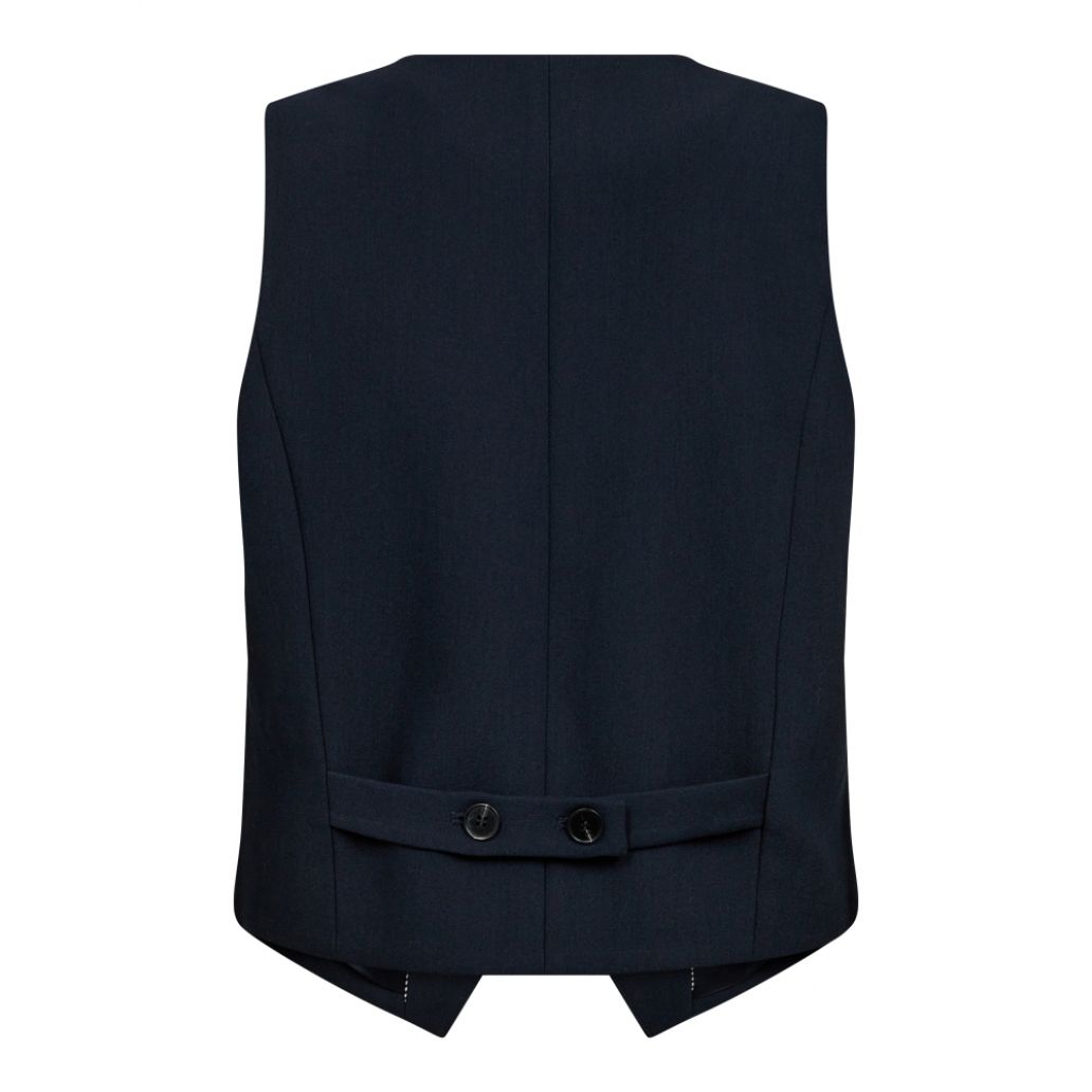 Co'Couture Vola Tailor Vest Navy