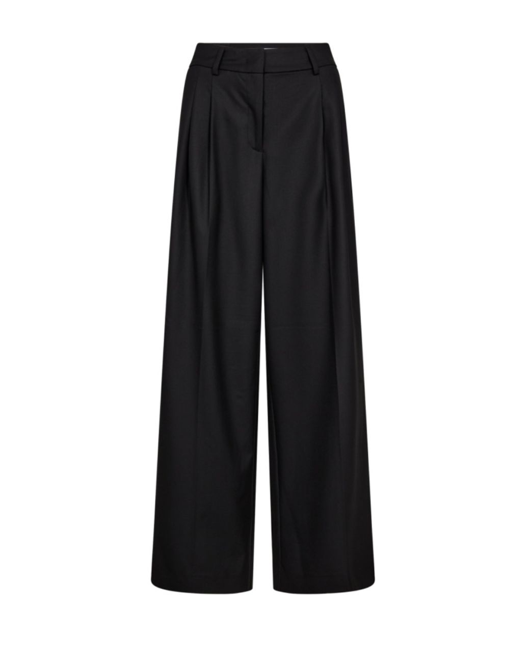 Co'Couture SibelleCC Pleat Pant Zwart