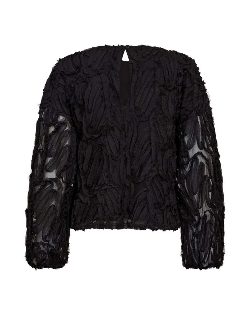 Co'Couture ShaniaCC Fluffy Blouse Black 