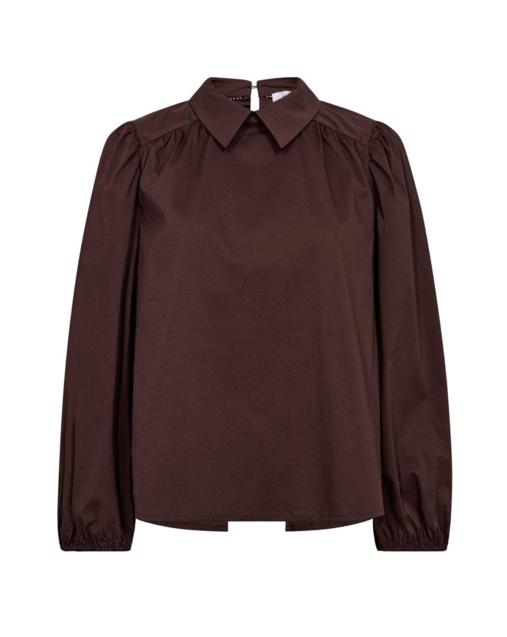 Co'Couture SannaCC Drawstring Blouse Brown