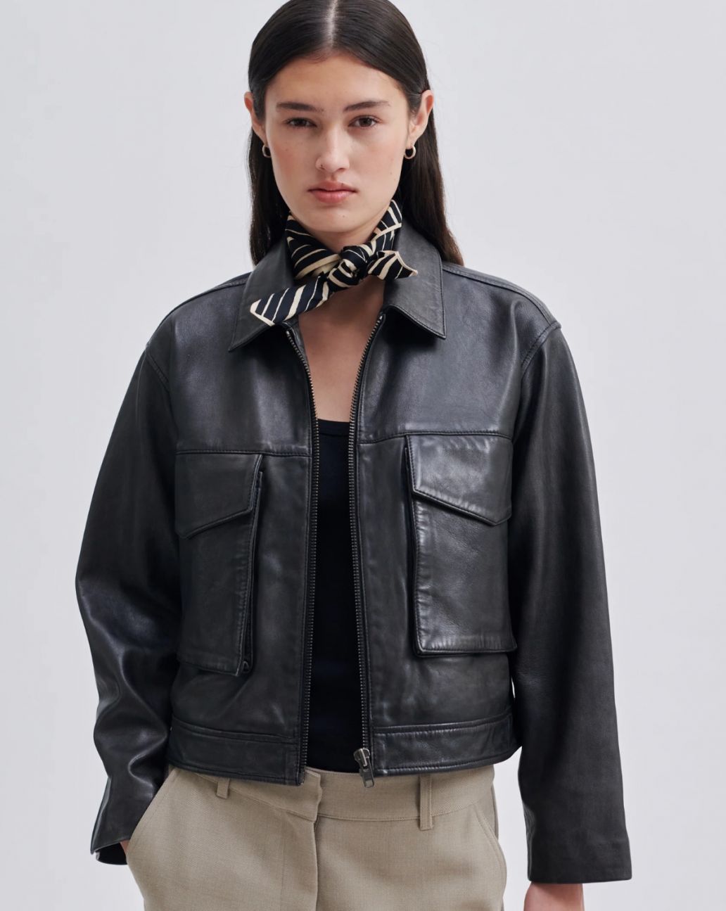 Second Female Lato Leather Jacket