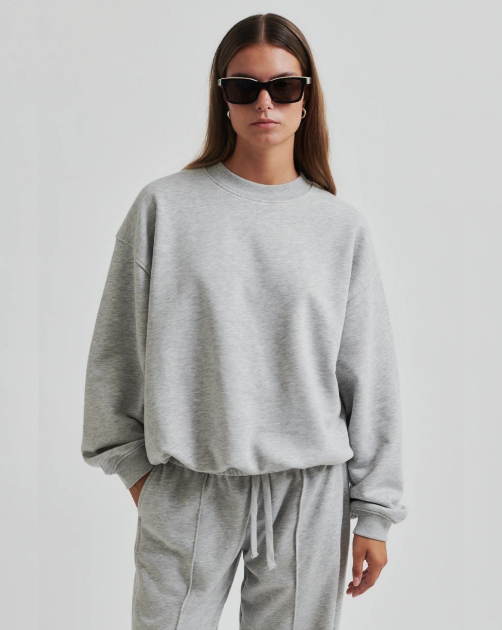 Second Female Abadell Balloon Sweat Grey M