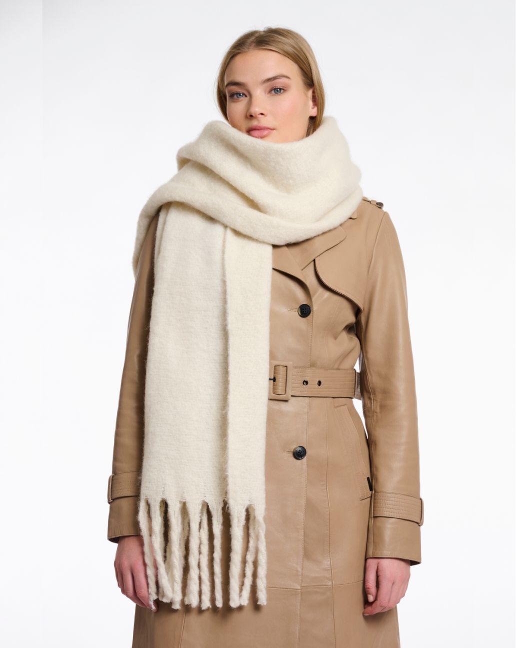 Rino&Pelle Gella Scarf Birch-O.S