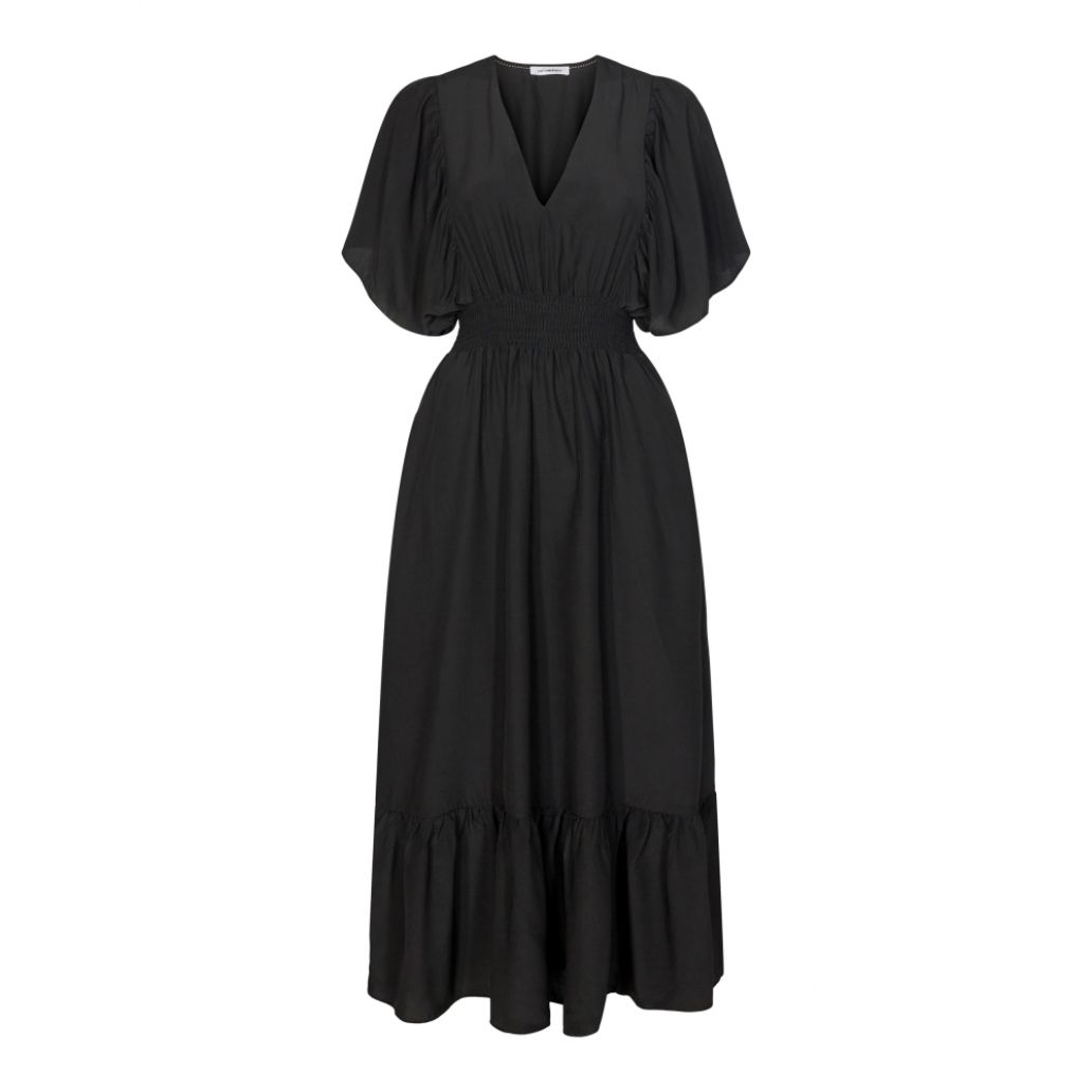 Co'Couture Samia Smock Dress Black