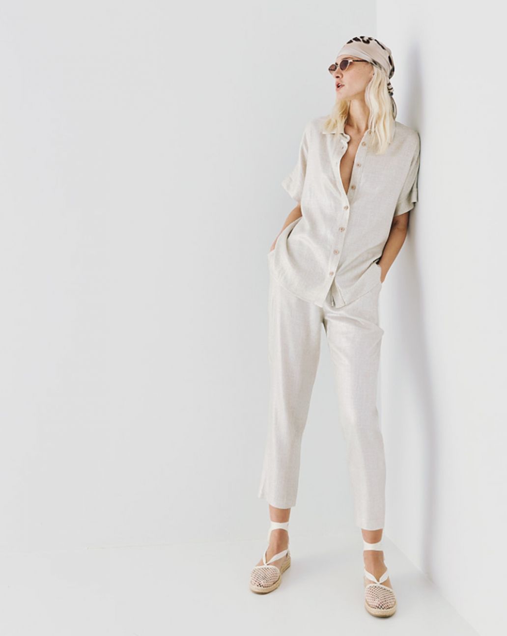 Access Metallic-Effect Shirt Short Sleeve Statem