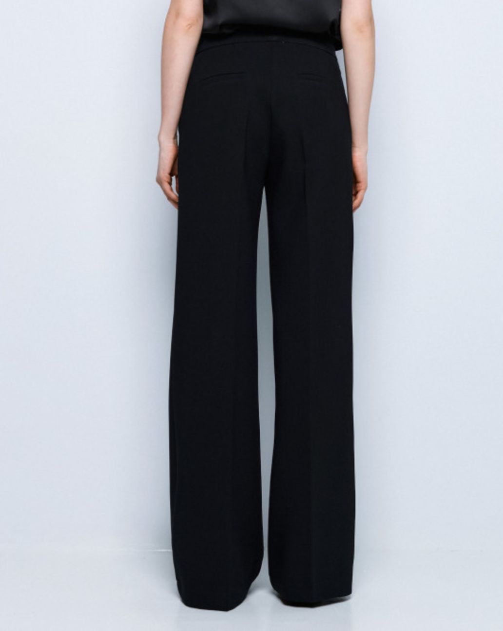 Access Wide-leg Pantalon Black