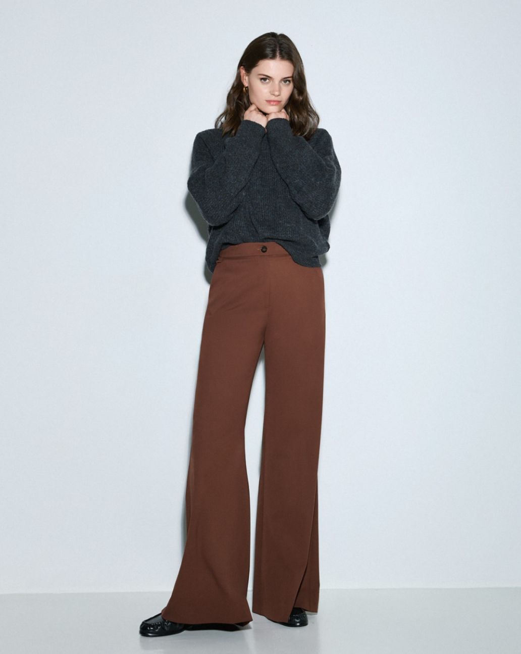 Access Flare Pants Choco