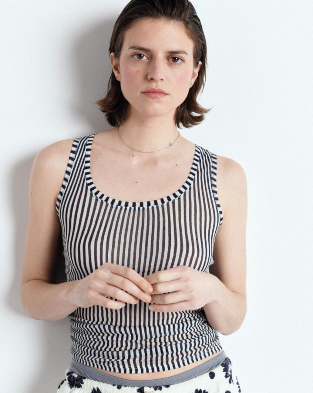 American Vintage Massachusetts singlet Navy