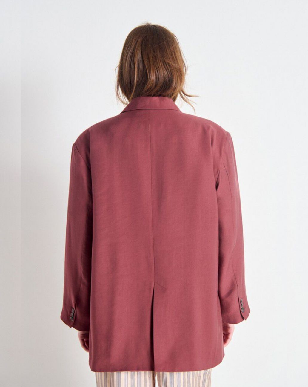 American Vintage Lanow Blazer Cerisier